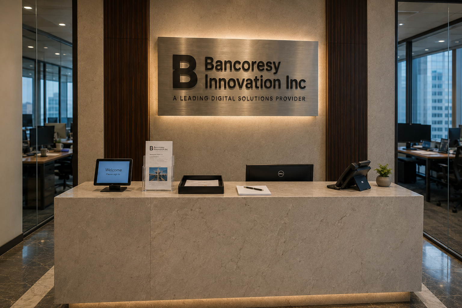 Bancoresy Innovation Inc corporate workspace visual